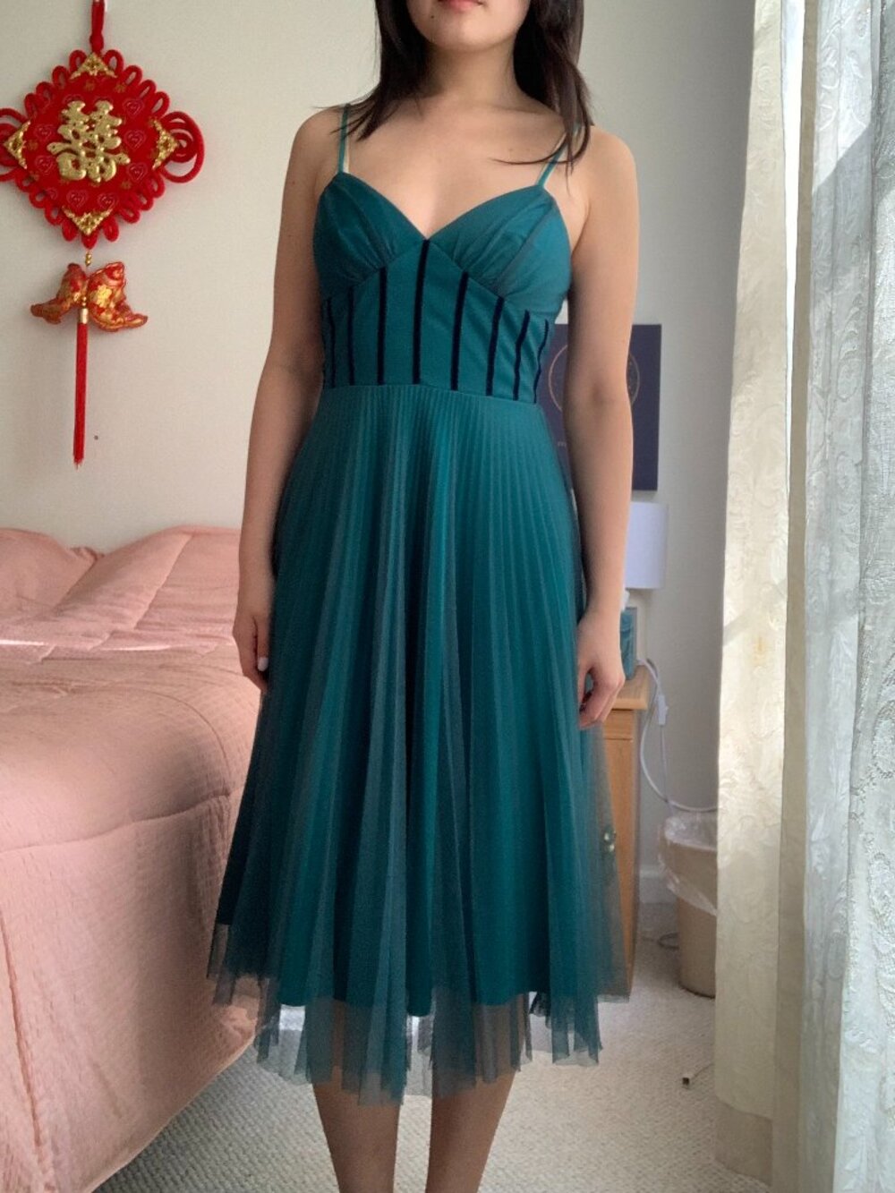 90s Betsey Johnson Tulle Ballet Midi Dress